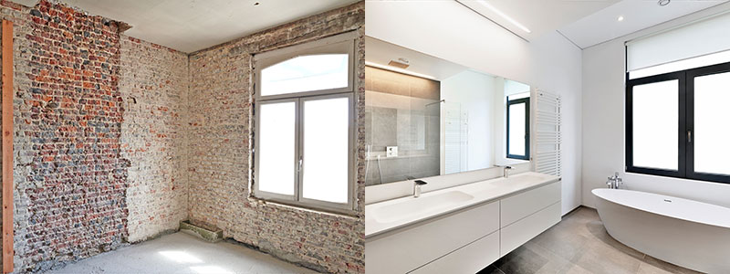 R&eacute;novation pi&egrave;ce d&rsquo;eau Seclin